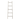 Modern Rustic Wooden Ladder Shelf Decorative Piece for Home Ideal for Blankets and Towels