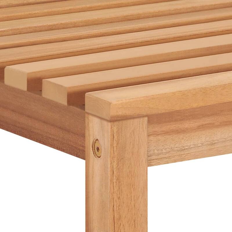 vidaXL Solid Wood Teak Patio Dining Set Garden Outdoor Table Chair 3/4/5/7/9 Piece