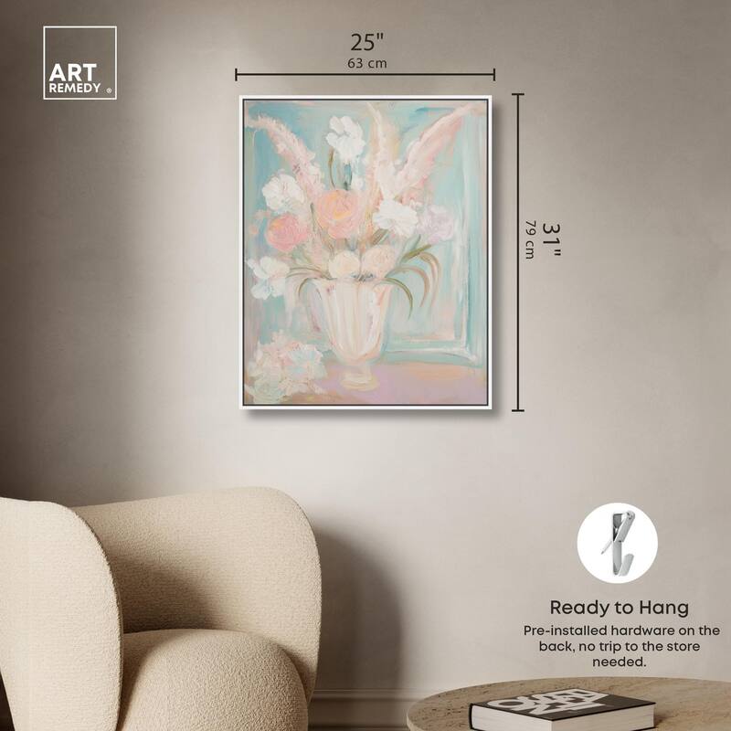 Still Life in Soft Hues II Canvas by Art Remedy