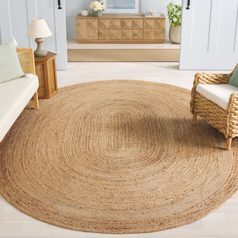 SAFAVIEH Handmade Cape Cod Pepa Coastal Jute Rug