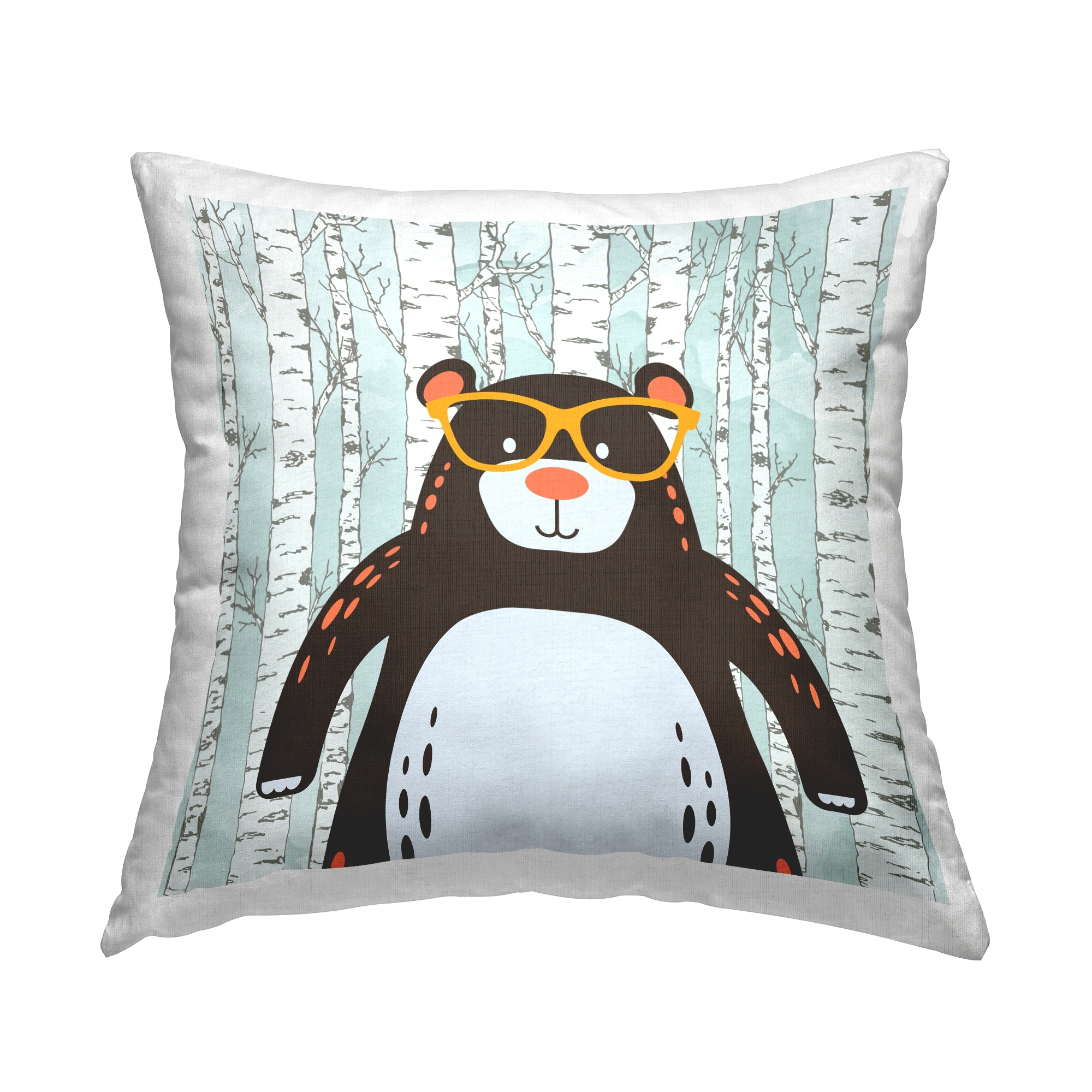 Stupell Bear & Birch Trees Design by Kim Allen