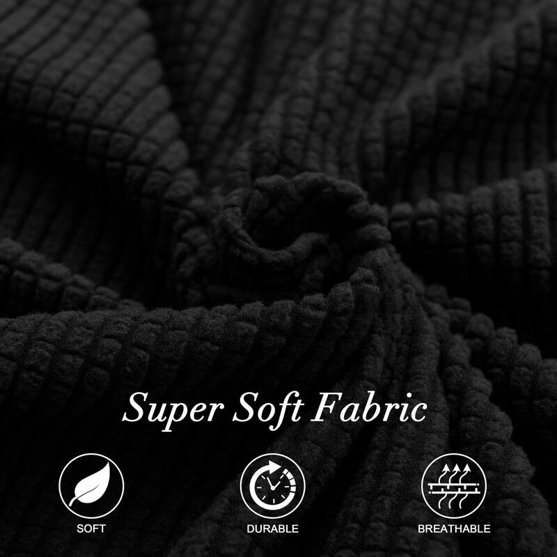 Subrtex 2 Piece XL Sofa Slipcover Stretch Spandex Furniture Protector