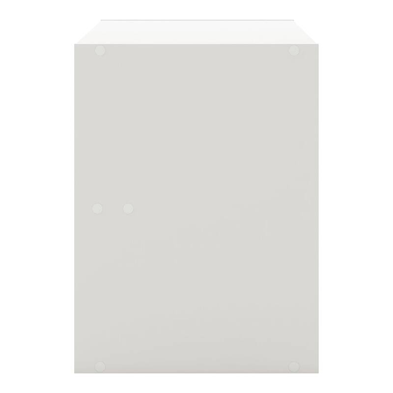 DH BASIC Modern Wood Customizable Stackable Storage Organizer - Cube Shelves, Drawer Cabinet, Bookcase with Doors by Denhour