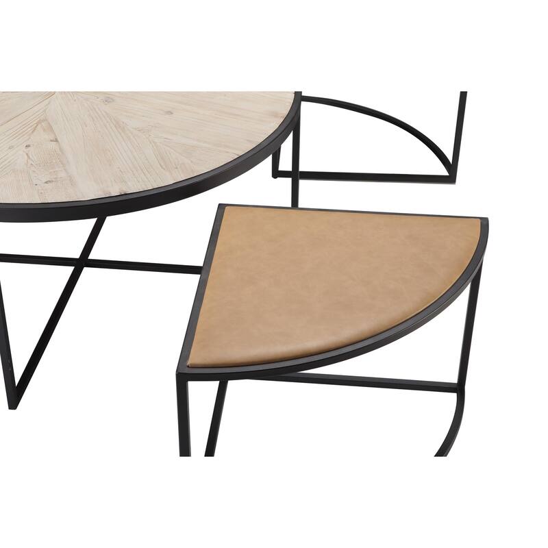 Burnham Home 5-Piece Olivia Coffee Table