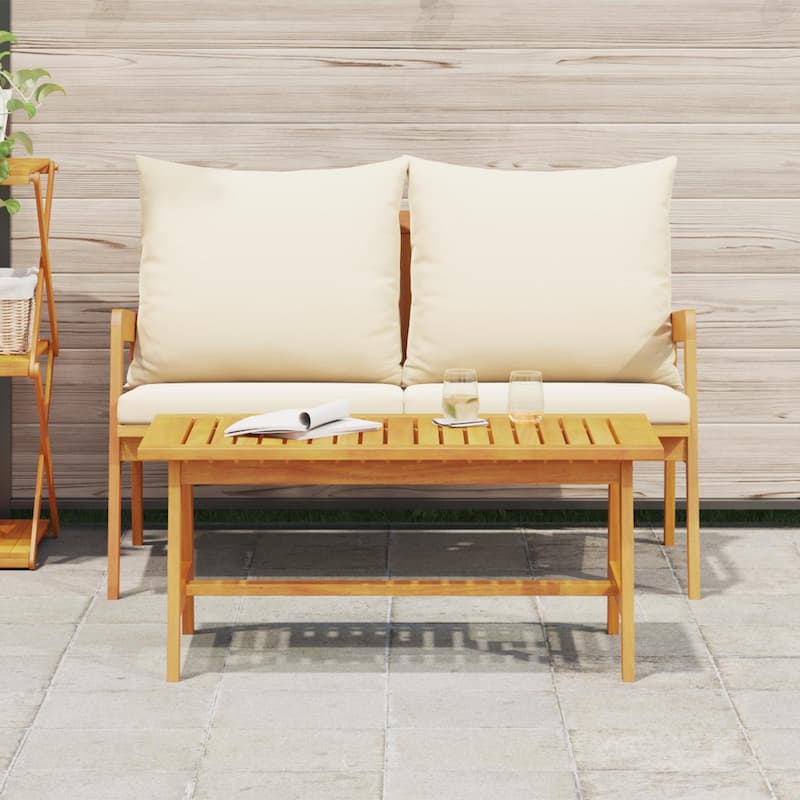 vidaXL Coffee/Side Table Solid Wood Acacia