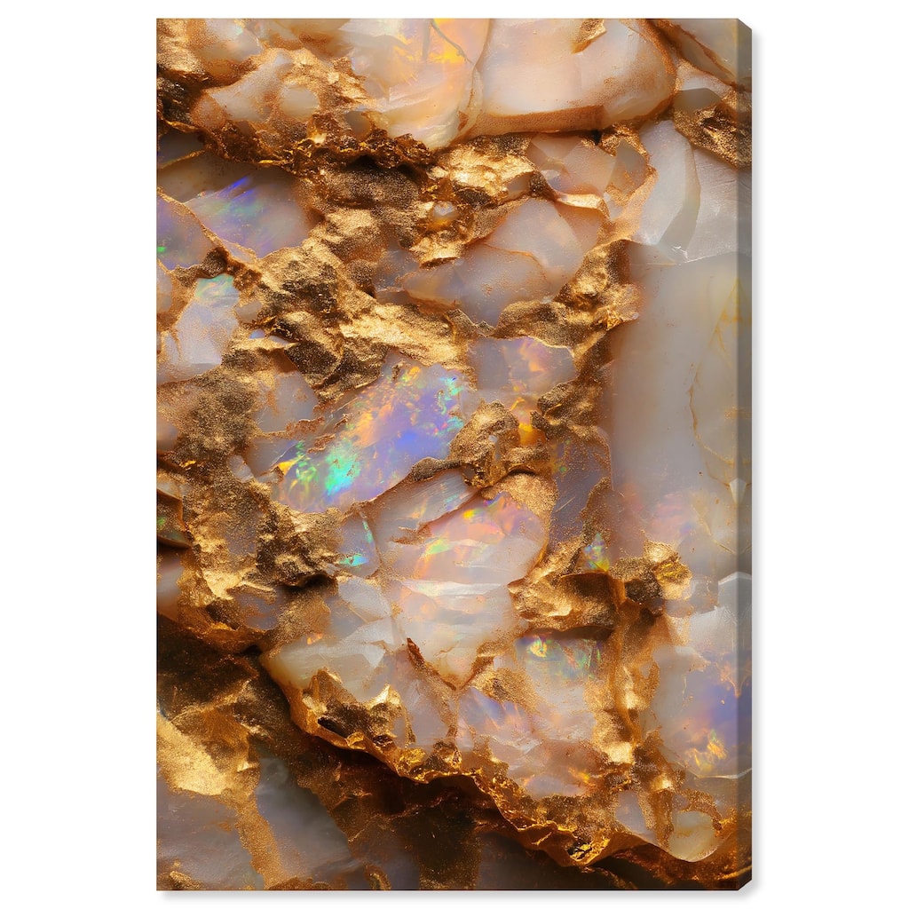 Mythic Gleam Canvas by Art Remedy, Gallery Wrapped