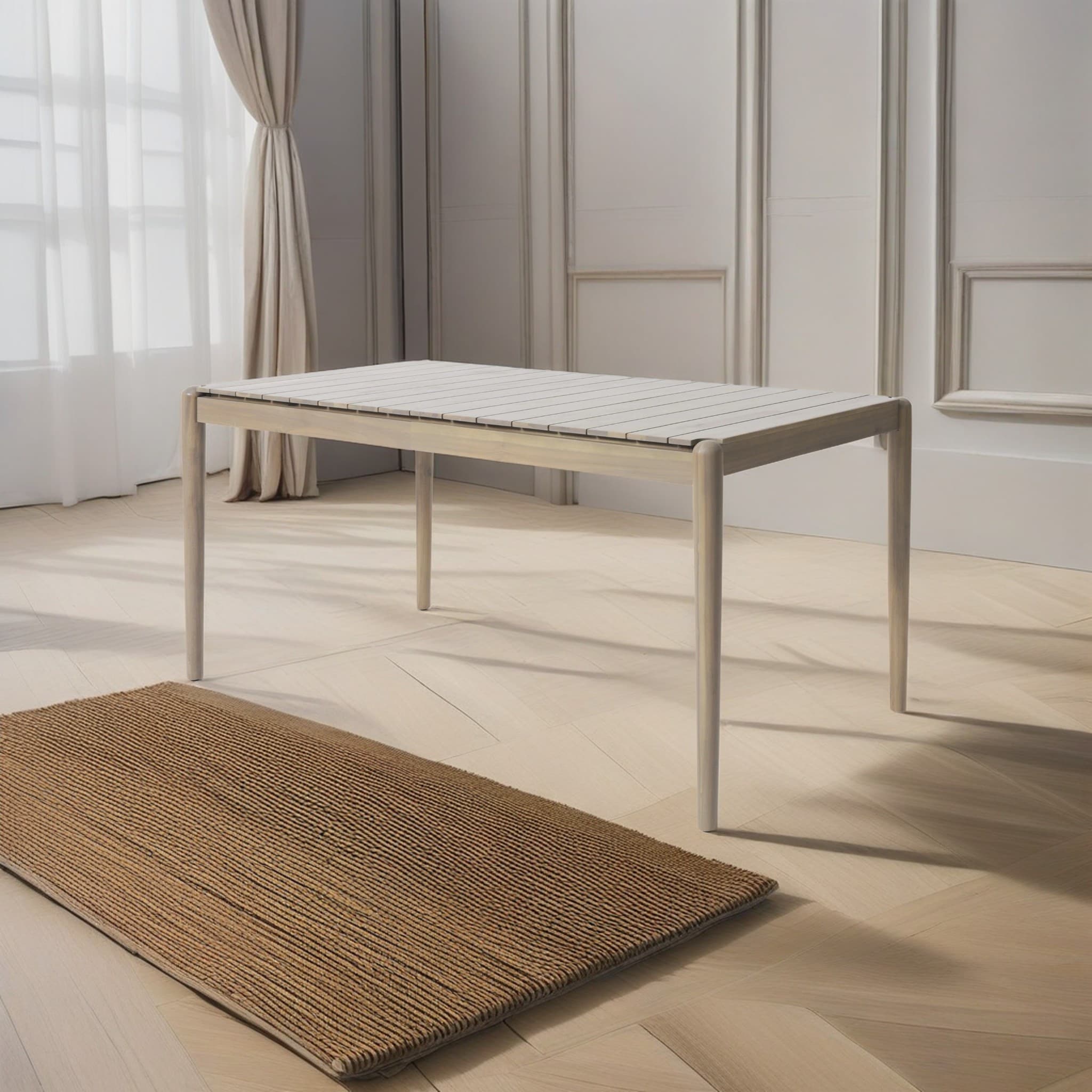 Roomfitters Elegant Dining Table for Chic and Functional Dining Experiences, Brown
