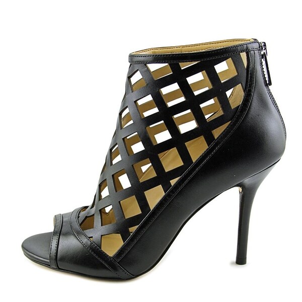 michael kors yvonne open toe bootie