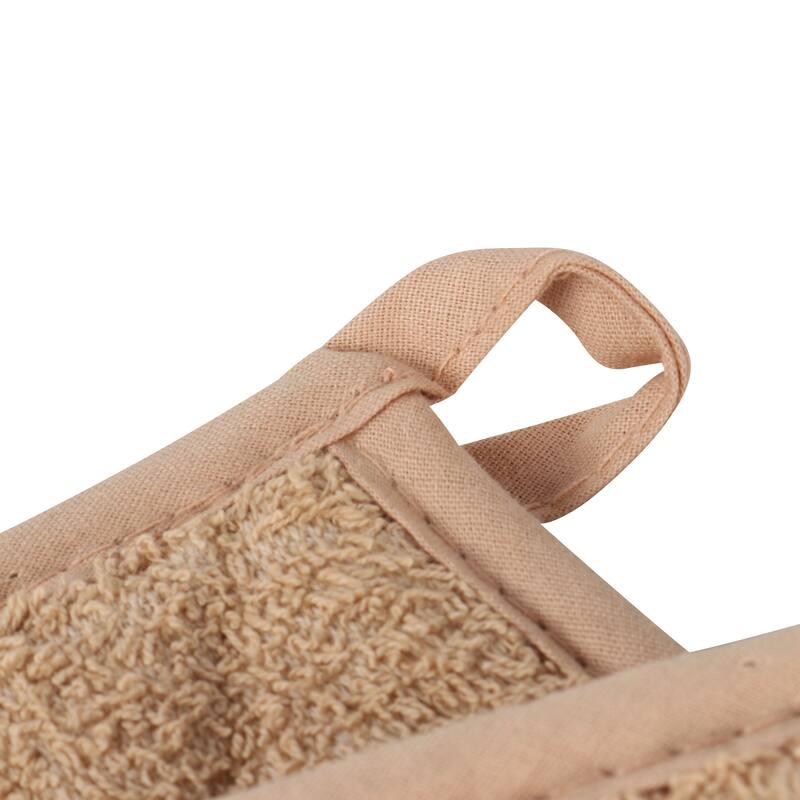 Arkwright Home 7x7 Solid Color Cotton Terry Pot Holders - Pack of 12