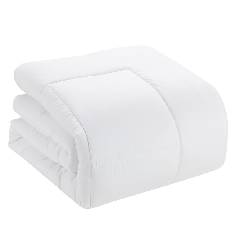 RV Queen Luxury Solid Color Bed-In-a-Bag With Comforter And Sheet Set