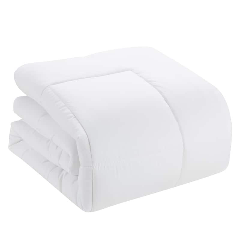 Sweet Home Collection Luxury Solid Bed-In-a-Bag with Sheet Set