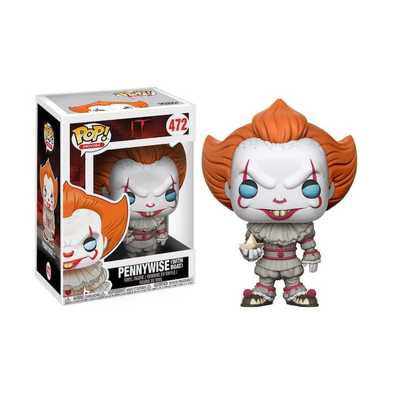 Funko Pop! It Pennywise Clown with Boat #472