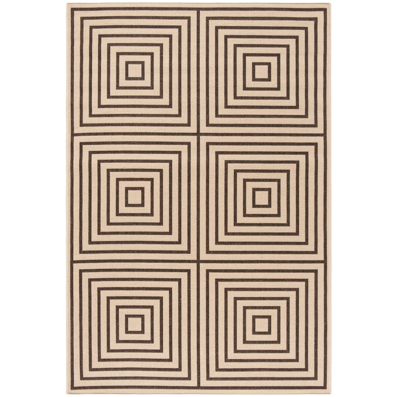 SAFAVIEH Linden Loris Indoor/ Outdoor Waterproof Patio Backyard Rug
