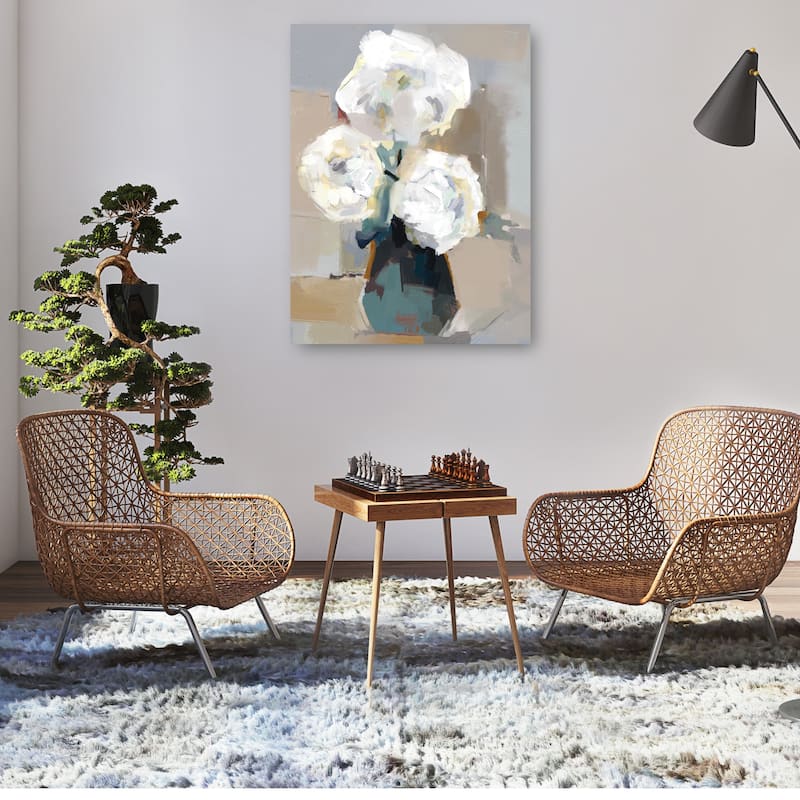 Petal Panache IV By Studio Arts Canvas Art Print