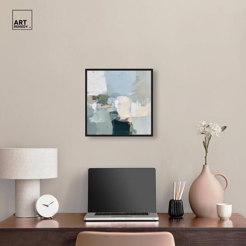 Seafoam and Sand I Canvas by Art Remedy