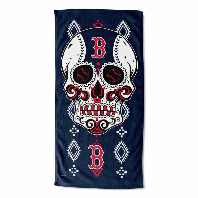 MLB Candy Skull Beach Towel