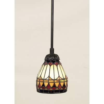 West End 1-Light Mini Pendant in Vintage Bronze