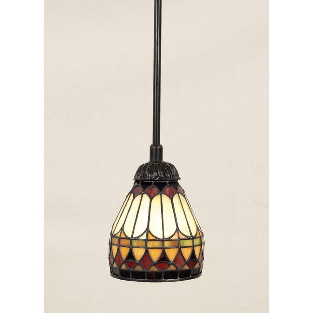 West End 1-Light Mini Pendant in Vintage Bronze