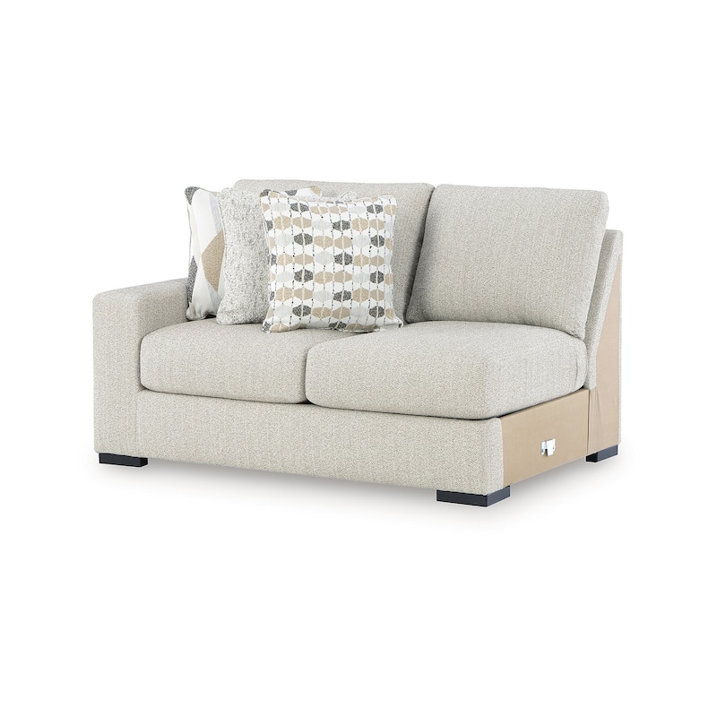 Signature Design by Ashley Laurelgrove Beige 5-Piece Sectional with Chaise