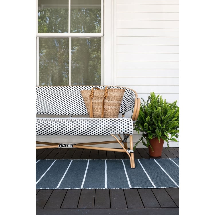 Erin Gates by Momeni River Fine Hand Woven PET Indoor Outdoor Rug