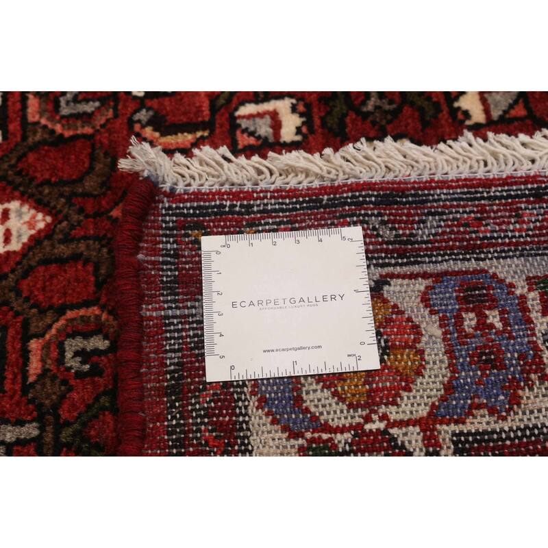 ECARPETGALLERY Hand-knotted Andelz Red Wool Rug - 3'8 x 12'4