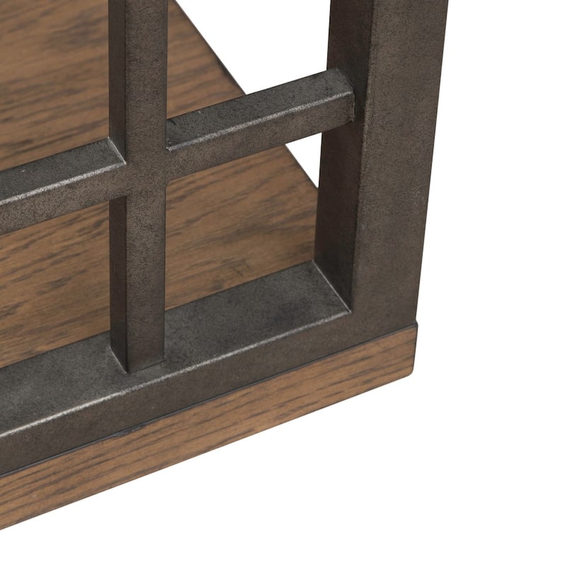 Liberty Furniture Bayhill Trellis Glass Top Cocktail Table, End Table Options