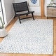 preview thumbnail 3 of 7, SAFAVIEH Handmade Metro Igballe Wool Rug 3' x 5' - Ivory/Blue - Rectangle