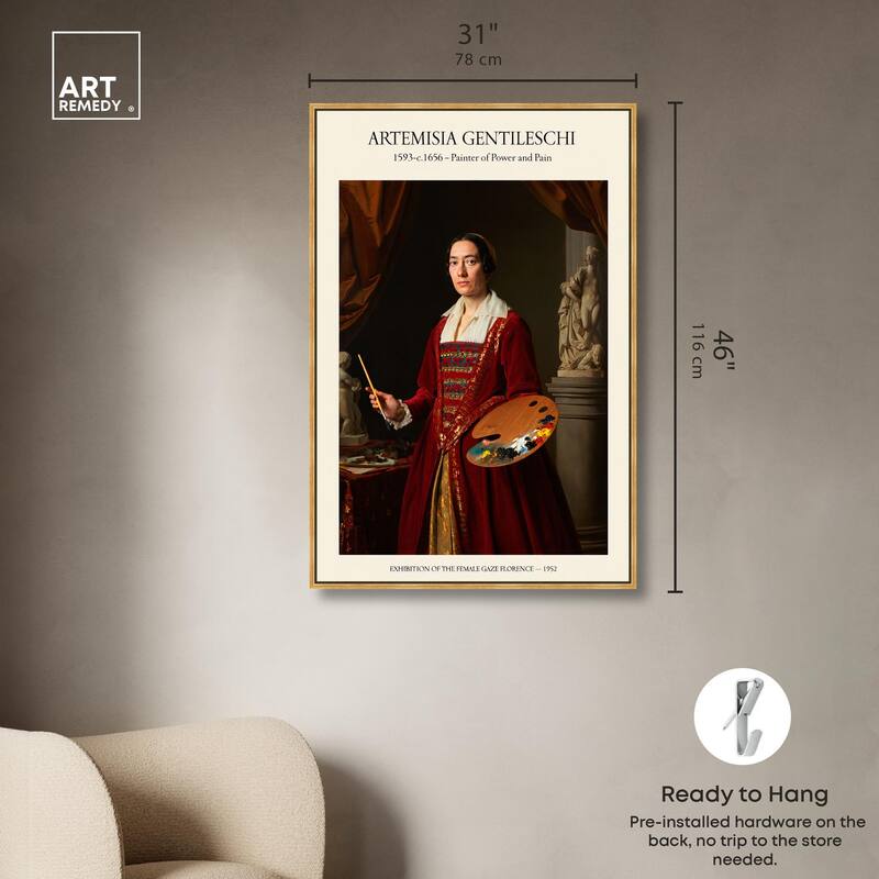 Painter of Power Canvas by Art Remedy