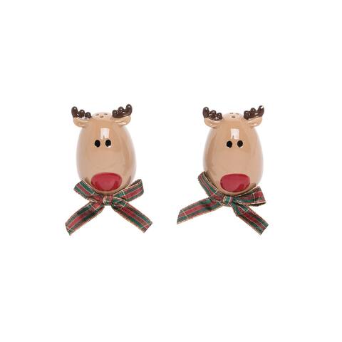 Reindeer Salt & Pepper Shaker Set