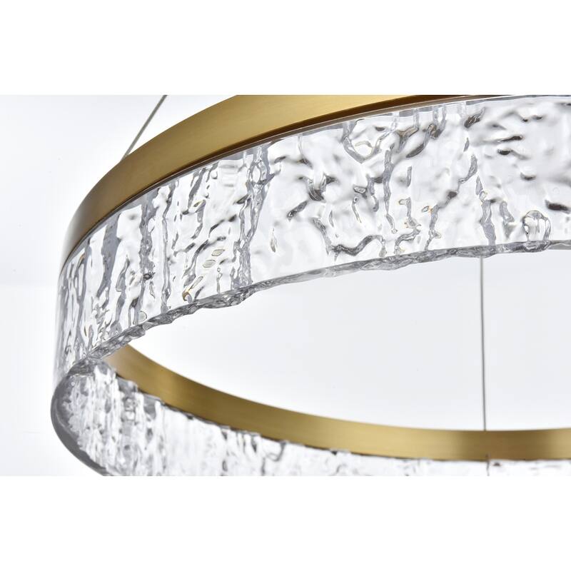 Indigo Home 22 inch Adjustable LED chandelier