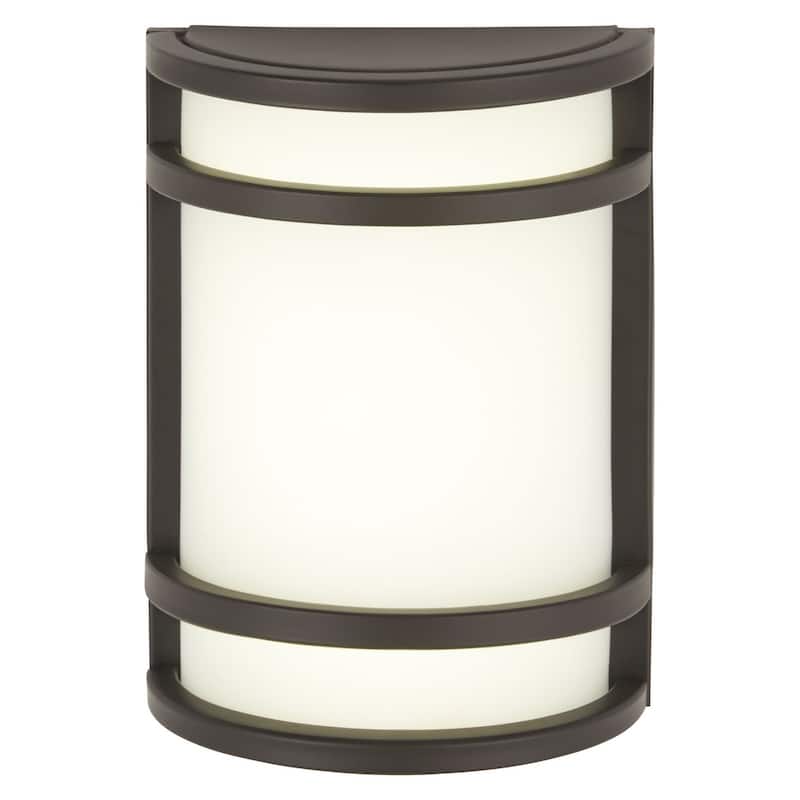 The Great Outdoors 1 Light 9.5" Height ADA Compliant Outdoor Wall - Oil Rubbed Bronze