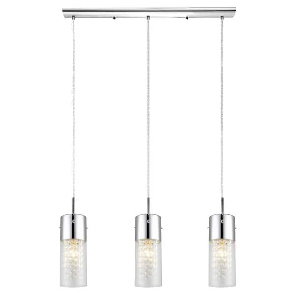 Modern 3-Light Diamond Shape Integrat...