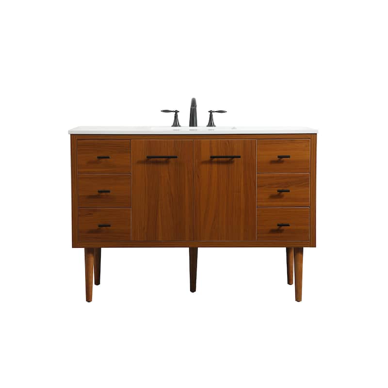 Fern 36 - 48 Inch Single Bathroom Vanity