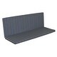 preview thumbnail 8 of 20, Full Bench Cushion 4 Foot - Blue Stripe