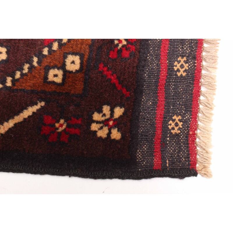 ECARPETGALLERY Hand-knotted Teimani Dark Grey Wool Rug - 4'0 x 6'0