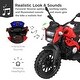 preview thumbnail 5 of 22, Kids Ride On Motorcycle, 12V Electric Dirt Bike With Training Wheels, PU Seat, Hand Racing Foot Brake, USB, MP3
