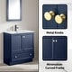 preview thumbnail 23 of 48, 30" Bathroom Vanity Cabinet with Undermount Sink & Faucet