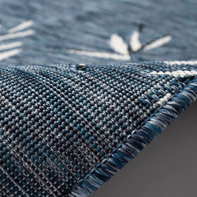 Liora Manne Carmel Bamboo Border Indoor/Outdoor Rug