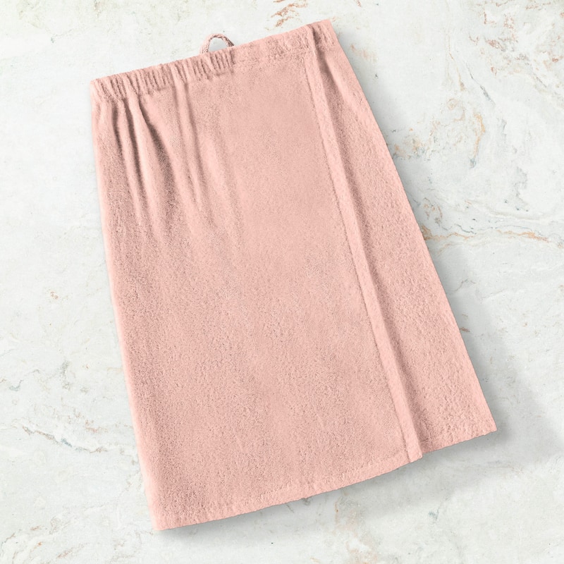 Clean Design Home Adult Shower Wrap - Large - Pink