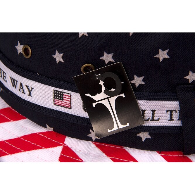 usa all the way bucket hat