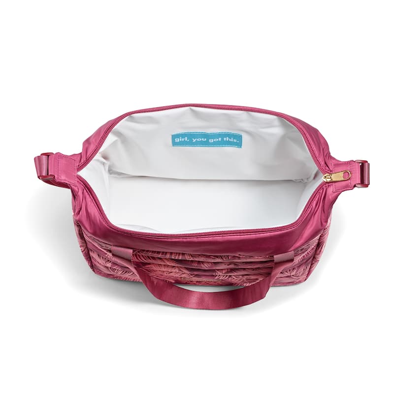 Fit & Fresh Maya Athleisure Lunch Bag Kit Berry Palm Camo