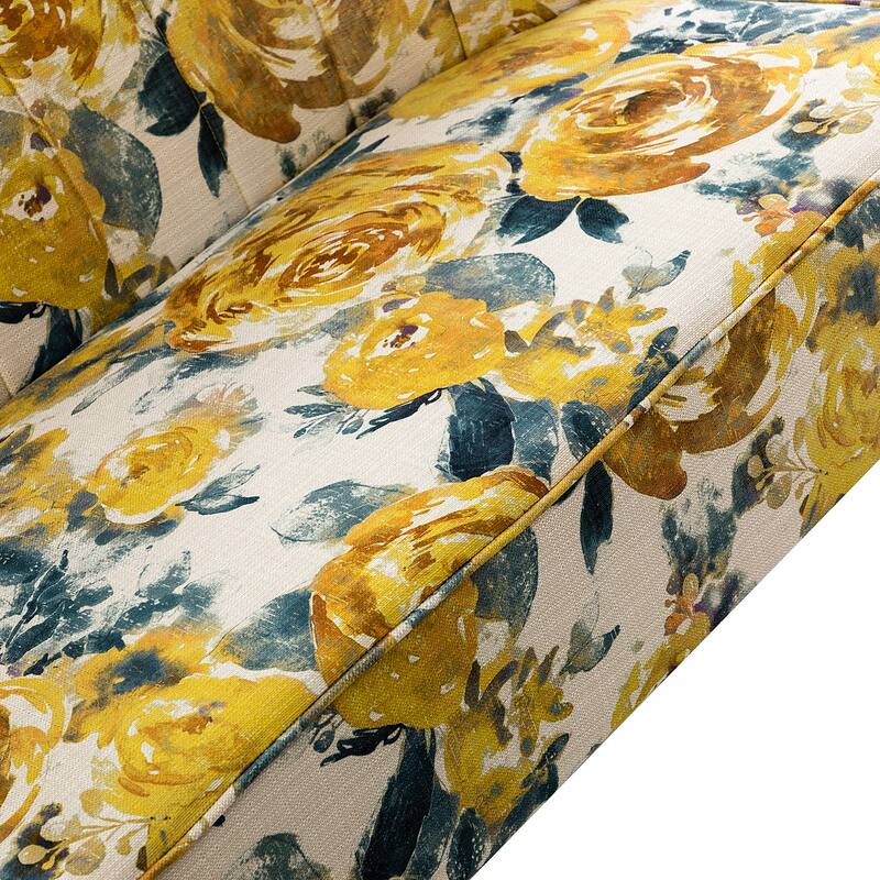 3 Piece Living Room Set with Channel Tufted Back by HULALA HOME