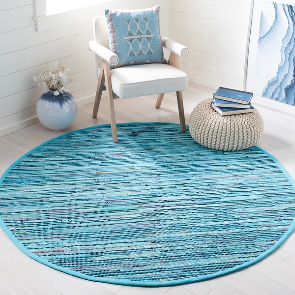 SAFAVIEH Handmade Rag Rug Arabelle Stripe Cotton Rug. Opens flyout.