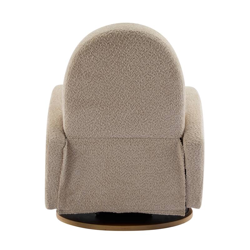 Christopher Knight Home 360 Swivel and Glider Boucle Recliner Chair