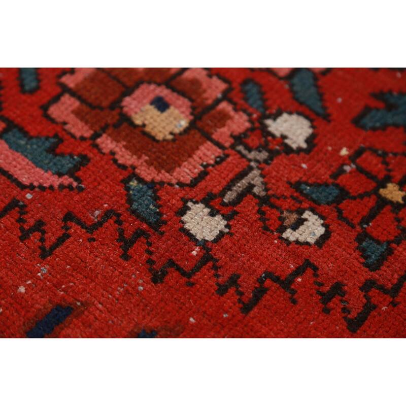 Hand Knotted Oriental 100% Wool Carpet Traditional Geometric Red Bakhtiari Area Rug - 18' 0'' X 12' 9''