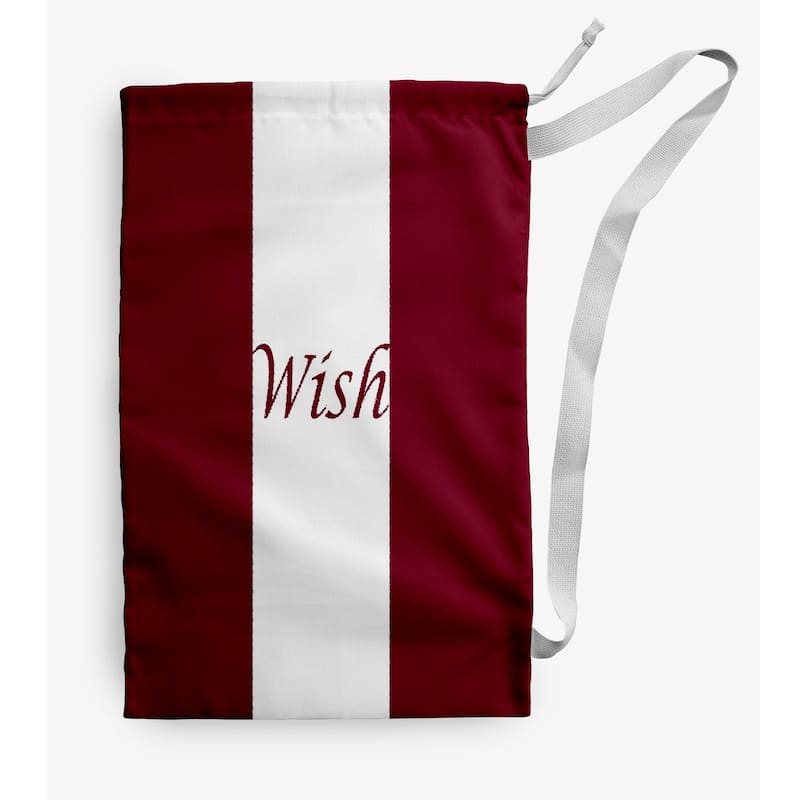 Wish on a Stripe Christmas Laundry Bag - 28" x 36"