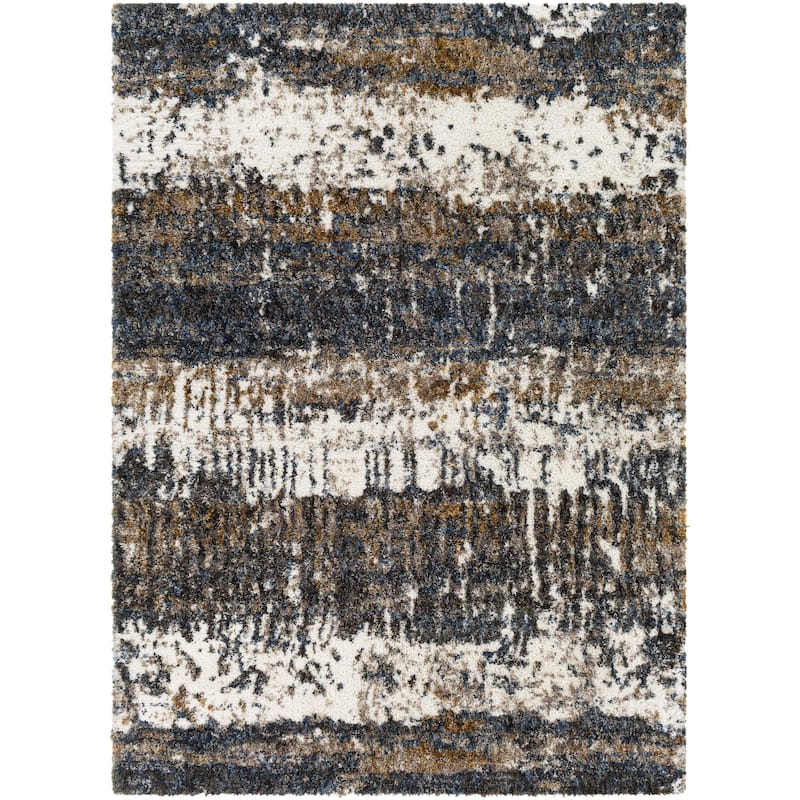 Livabliss Celestial Shag Bohemian & Eclectic Abstract Area Rug