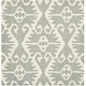 preview thumbnail 145 of 147, SAFAVIEH Handmade Wyndham Zvonka Modern Wool Rug 5' Square - Grey/Ivory - Square