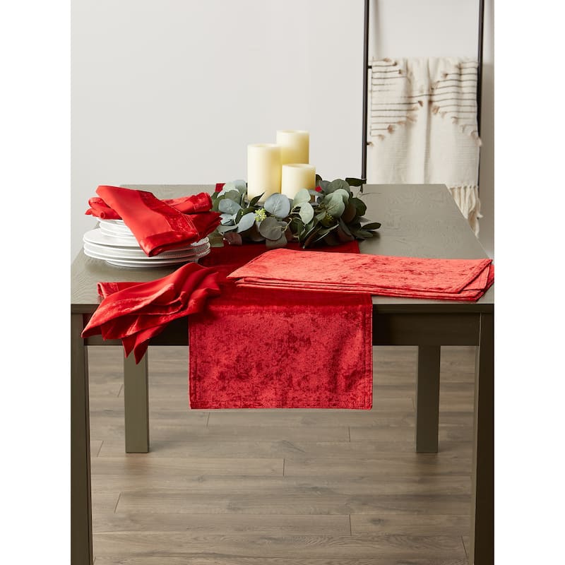 DII Cream Velvet Placemat (Set of 4)