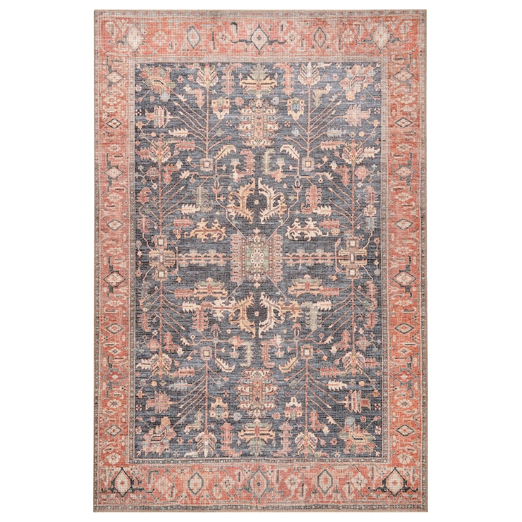 Terra by Obeetee Avalon Persian Border Rug